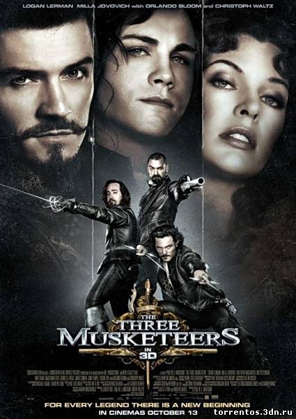 Скачать Мушкетеры / The Three Musketeers (2011) TS с помощью Torrent+OS свободного доступа к прочтению, изучению: картинки отзывов от роизводителя контента