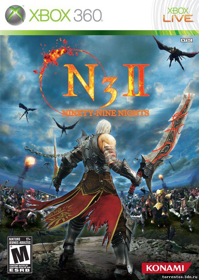 Скачать N3II : Ninety - Nine Nights (2010/XBOX360/RUS) с помощью Torrent+OS свободного доступа к прочтению, изучению: картинки отзывов от роизводителя контента