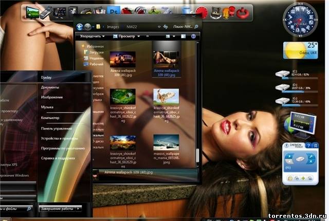 Скачать Стеклянные темы для Windows7 / Full Glass theme for Windows7 (2010) PC с помощью Torrent+OS свободного доступа к прочтению, изучению: картинки отзывов от роизводителя контента
