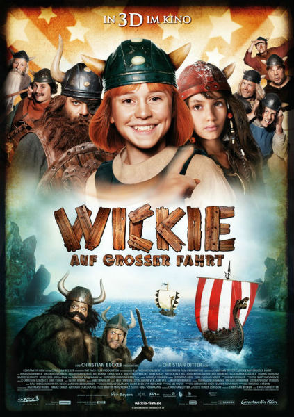 Картинка Фильмы Большое путешествие Вики / Вики - маленький викинг 2 / Wickie auf grosser Fahrt (2011) DVDRip