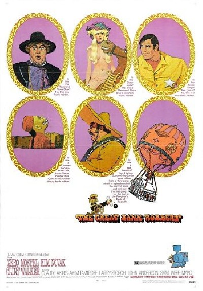 Картинка Фильмы Большое ограбление банка / The Great Bank Robbery (1969) DVDRip