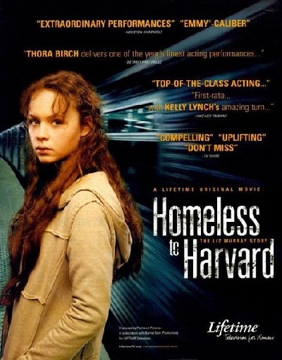 Картинка Фильмы Гарвардский бомж / Homeless to Harvard: The Liz Murray Story (2003) DVDRip