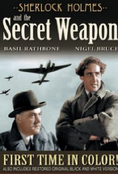 Картинка Фильмы Шерлок Холмс и секретное оружие / Sherlock Holmes and the Secret Weapon (1943) BDRip