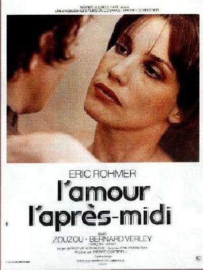 Картинка Фильмы Любовь после полудня (Хлоя после полудня) / L'amour l'après-midi (Chloe in the afternoon) (1972) DVDRip